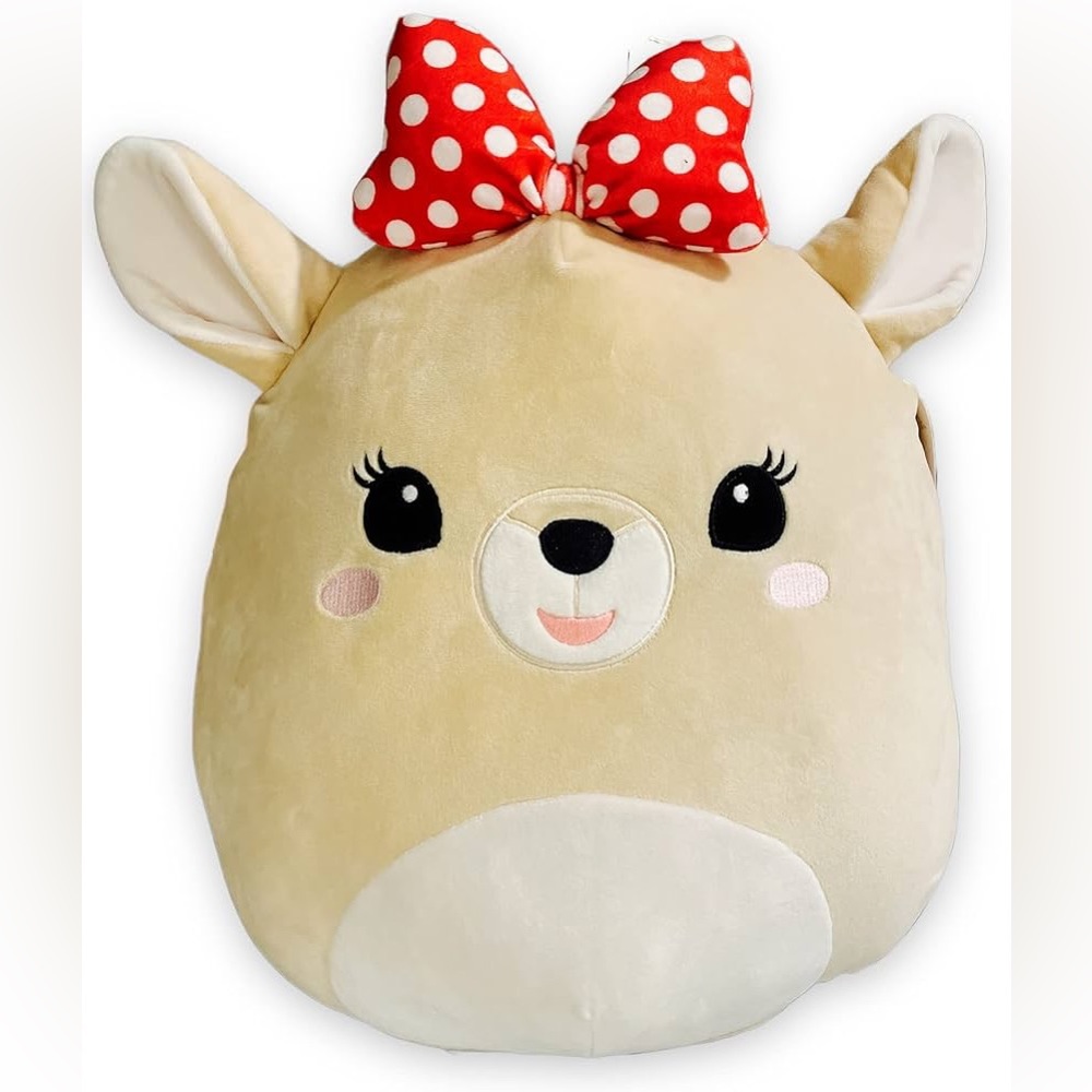 Christmas Squishmallow 16 Inch Clarice from Rudolph The Red Nosed Reindeer